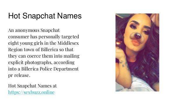Usuarios De Snapchat Hot